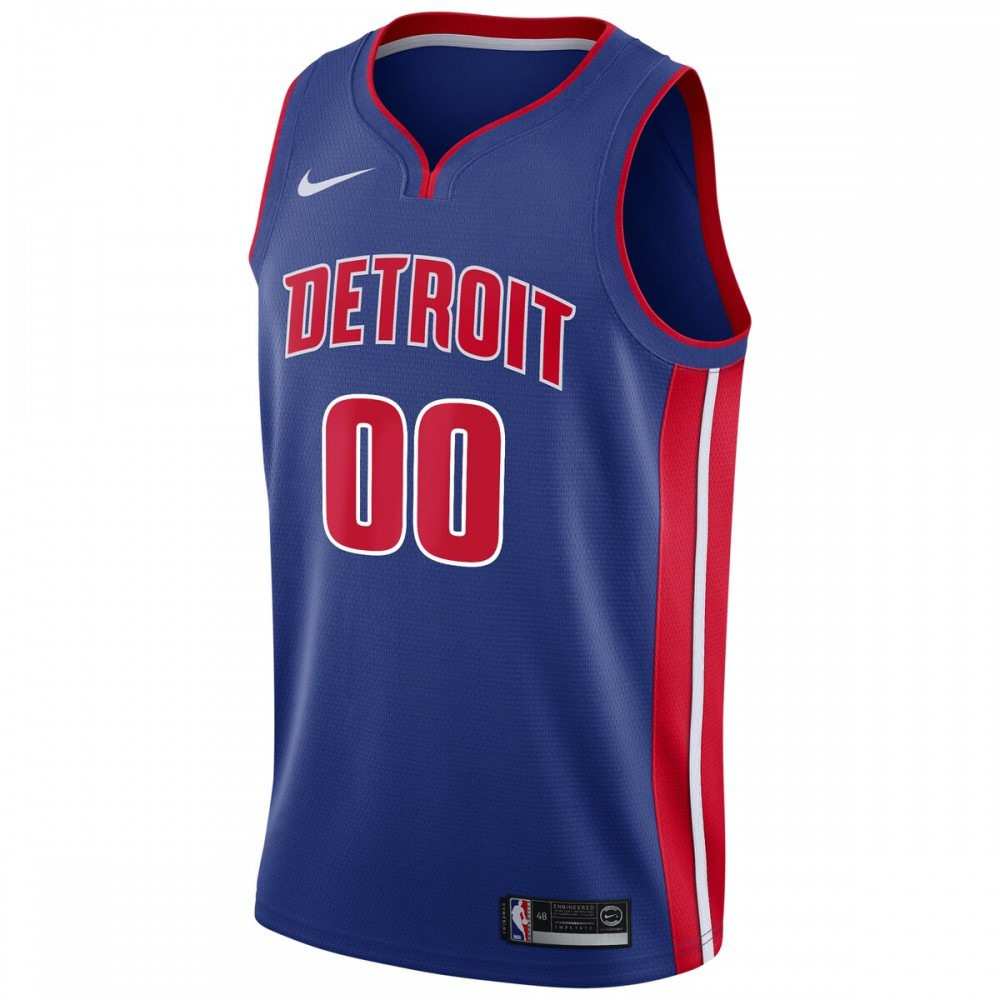 Detroit Pistons Swingman Custom Jersey Blue - Icon Edition-Pro Kit Vault | Brand New 26/27 Sports Jerseys